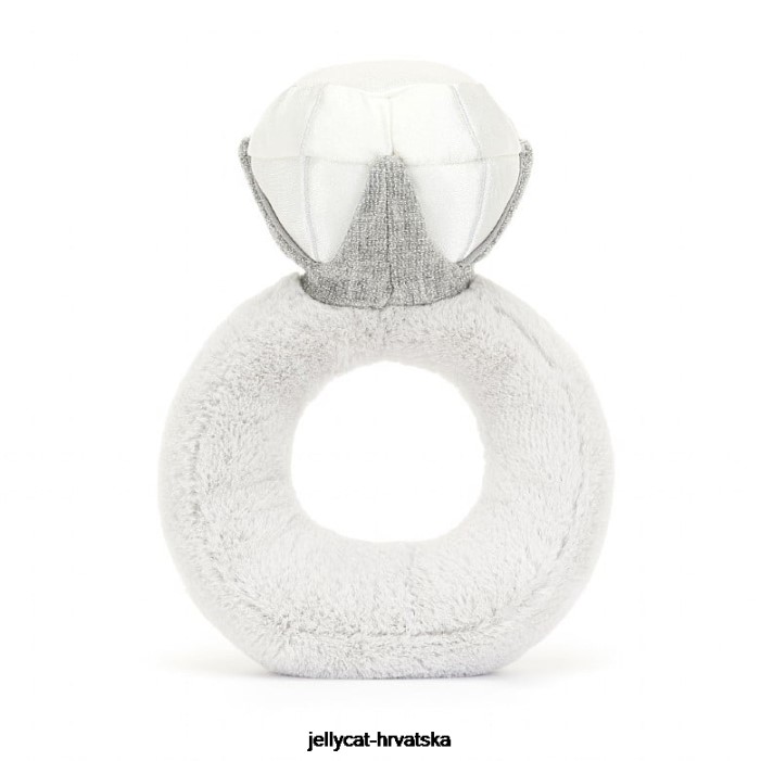 Jellycat zabavan sivi dijamantni prsten 535 igračka