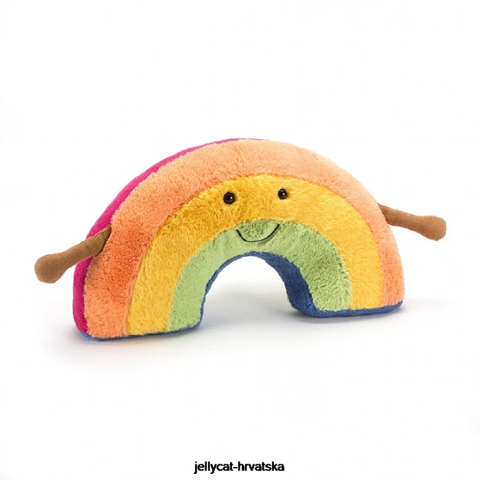 Jellycat zabavna duga višebojna 261 igračka