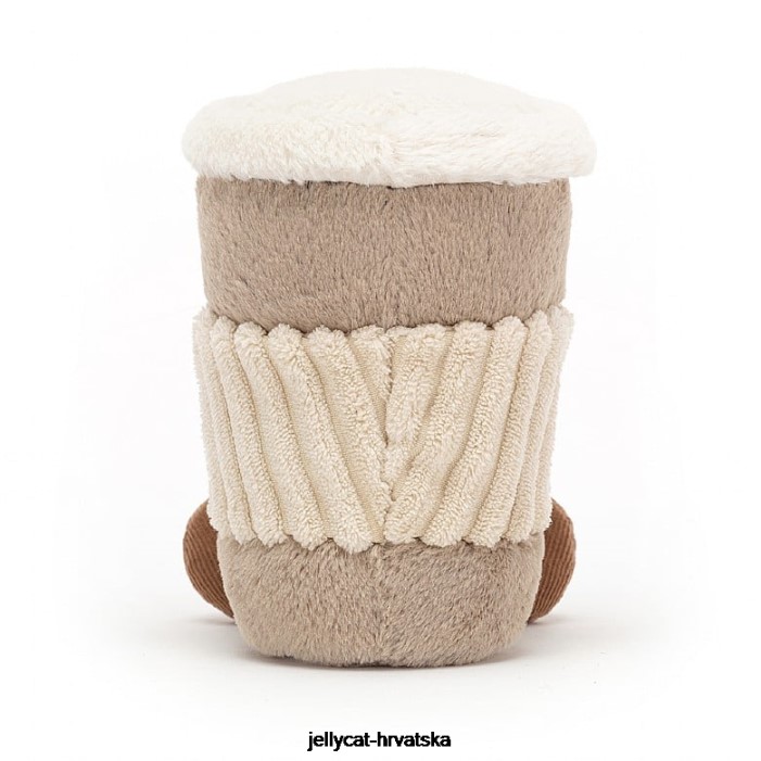Jellycat zabavna kava za ponijeti bež 675 igračka