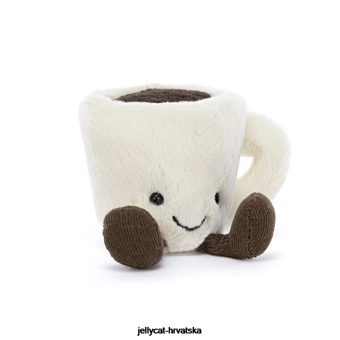 Jellycat zabavna krema za šalicu espressa 529 igračka