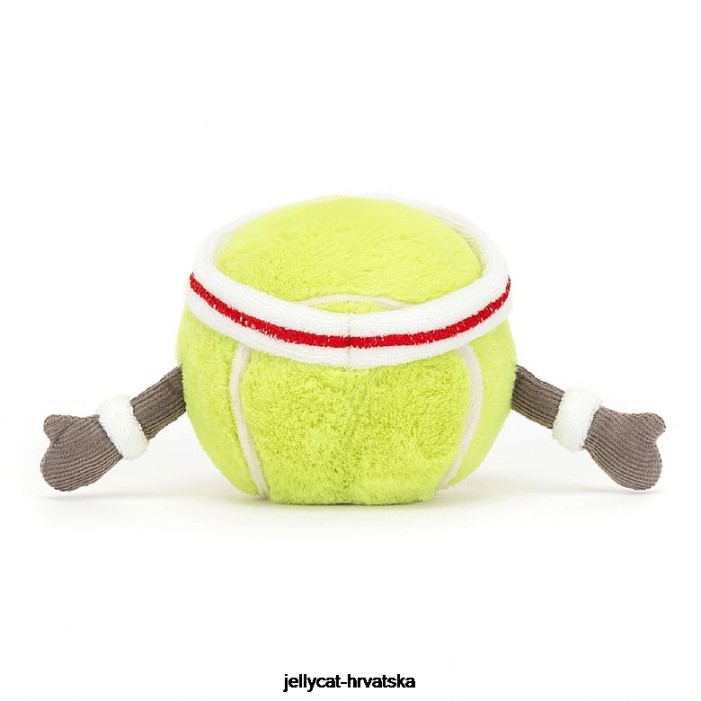Jellycat zabavna sportska teniska loptica zelena 28 igračka