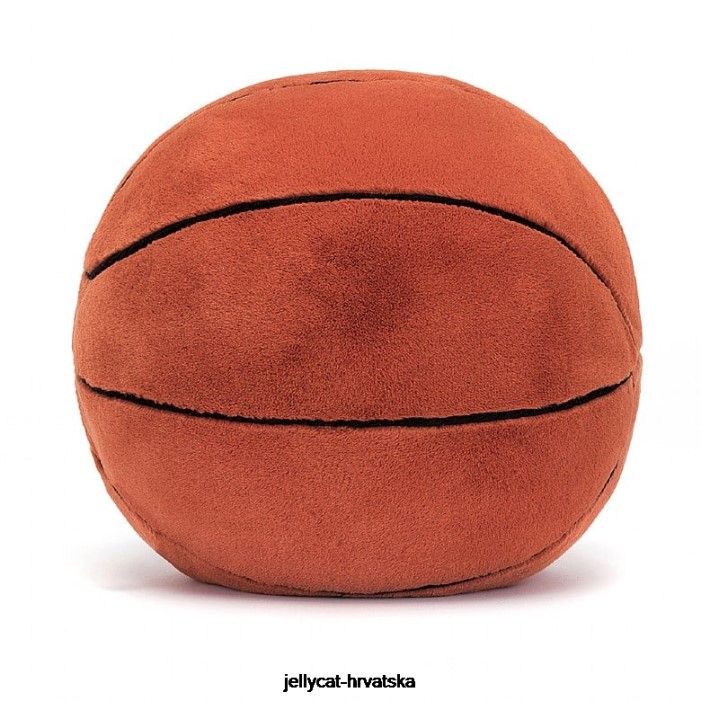 Jellycat zabavni sportovi košarka narančasta 165 igračka