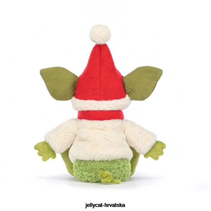 Jellycat božićno grizo zeleno 120 igračka