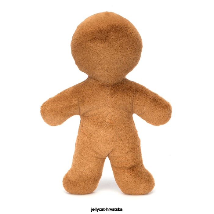 Jellycat jolly gingerbread fred ogroman smeđi 2 igračka