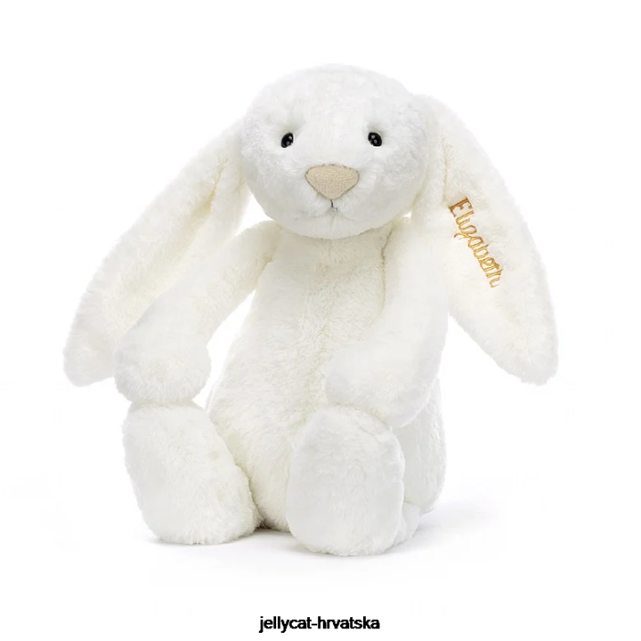 Jellycat personalizirani sramežljivi luksuzni zeko luna ogromni bijeli 715 igračka