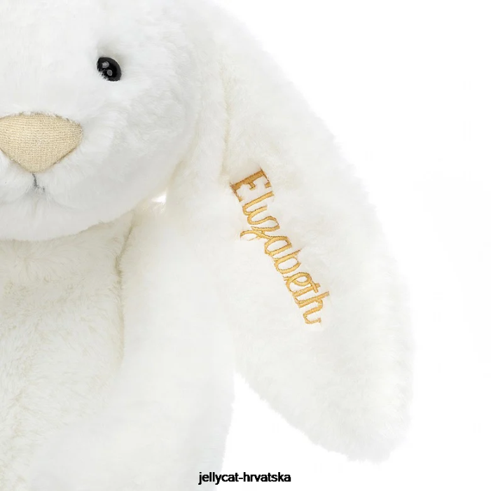 Jellycat personalizirani sramežljivi luksuzni zeko luna ogromni bijeli 715 igračka