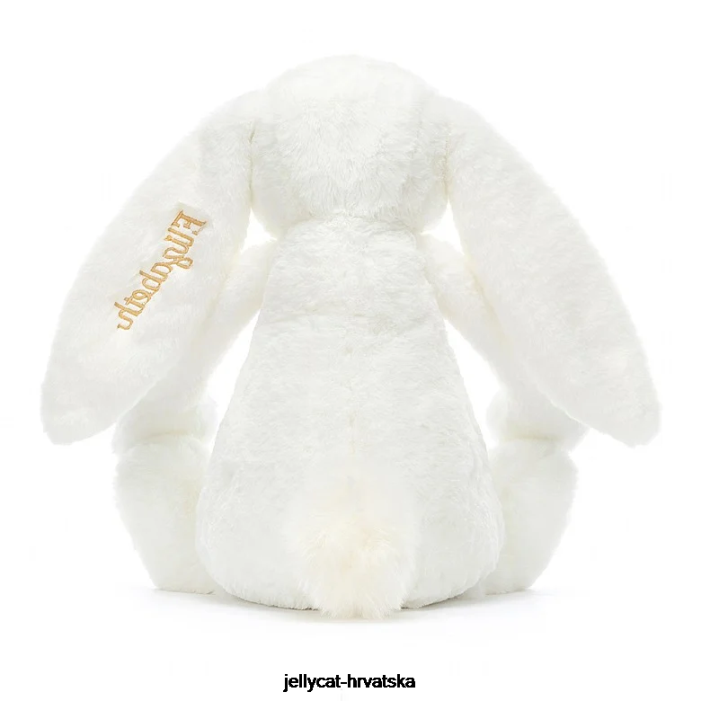Jellycat personalizirani sramežljivi luksuzni zeko luna ogromni bijeli 715 igračka
