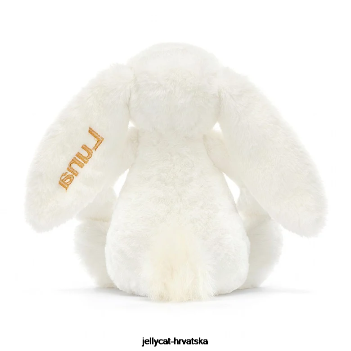 Jellycat personalizirani sramežljivi luxe zeko luna srednje bijela 228 igračka