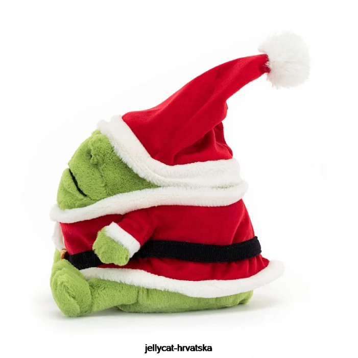 Jellycat santa ricky kišna žaba zelena 60 igračka