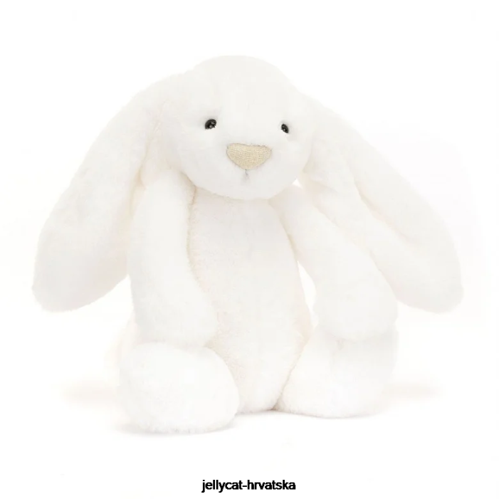 Jellycat stidljiv luxe zeko luna bijela 196 igračka