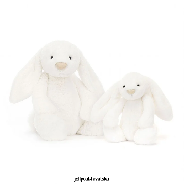 Jellycat stidljiv luxe zeko luna bijela 196 igračka