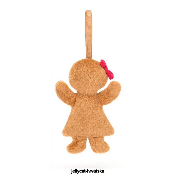 Jellycat svečana ludost medenjak rubin bež 627 igračka