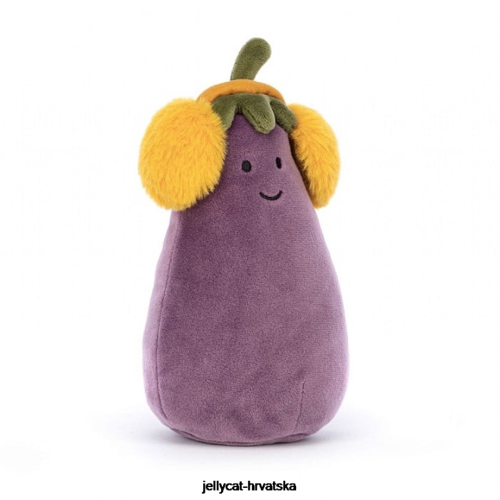 Jellycat toastie vivacious aubergine purple 94 igračka