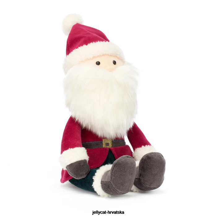Jellycat veseli santa crveni 303 igračka