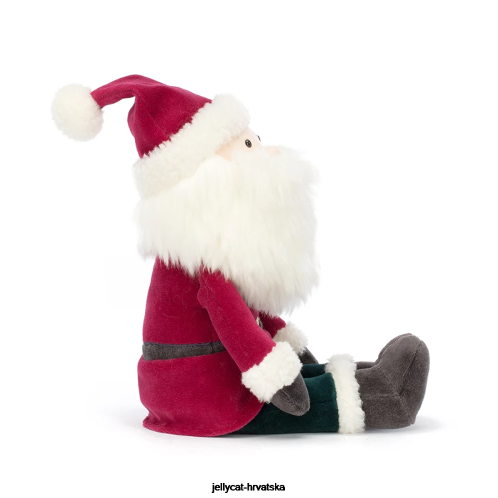 Jellycat veseli santa crveni 303 igračka
