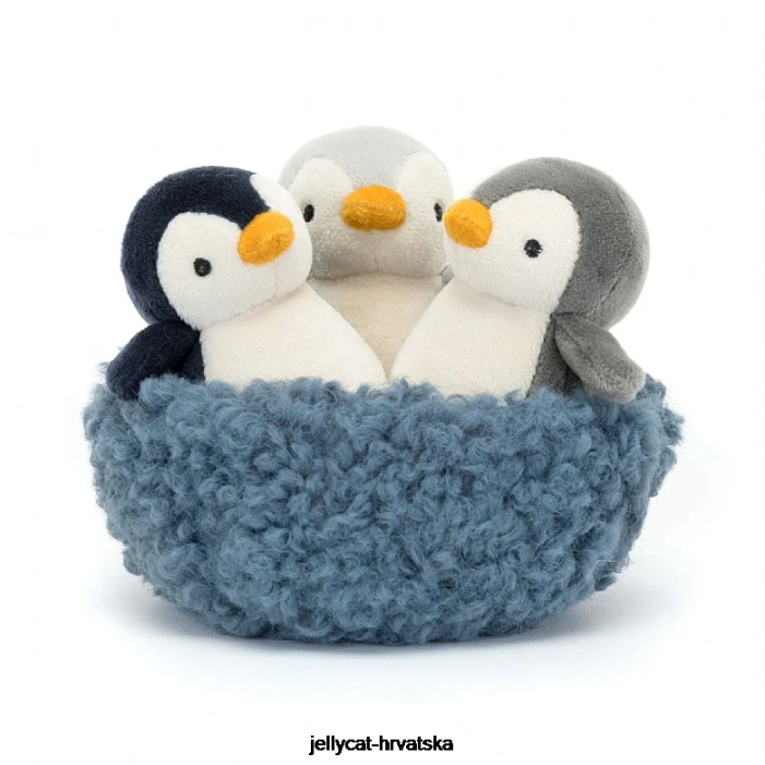 Jellycat višebojni pingvini koji se gnijezde 644 igračka