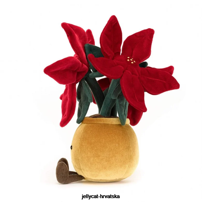Jellycat zabavna božićna zvijezda višebojna 209 igračka