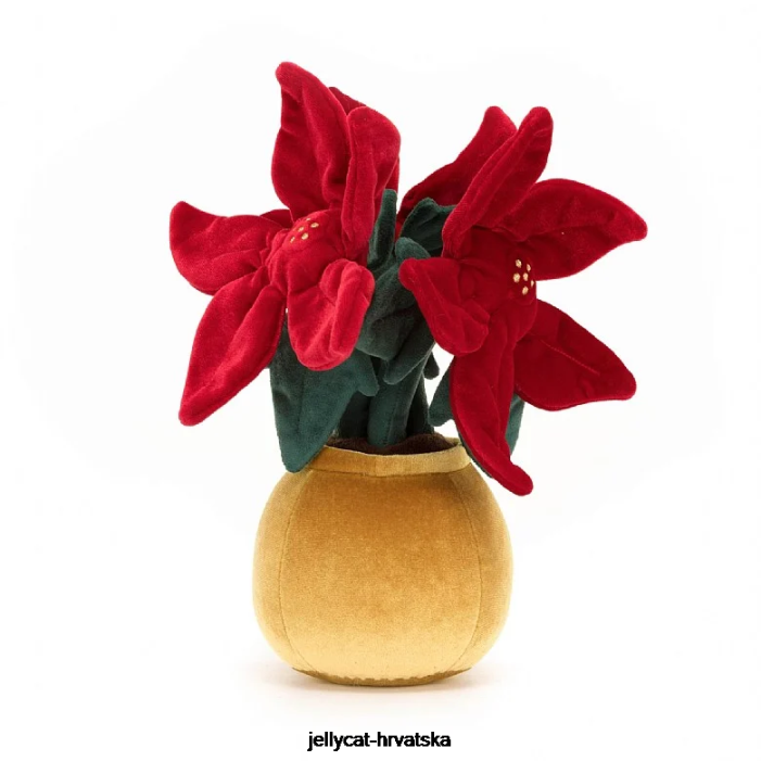 Jellycat zabavna božićna zvijezda višebojna 209 igračka
