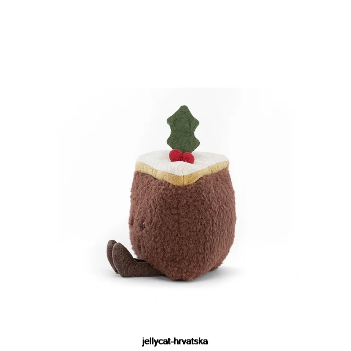 Jellycat zabavna kriška božićnog kolača u više boja 199 igračka