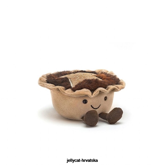 Jellycat zabavna pita od mljevenog mesa tan 54 igračka