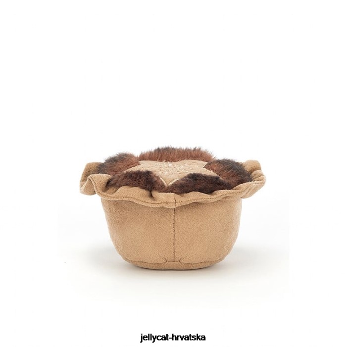 Jellycat zabavna pita od mljevenog mesa tan 54 igračka