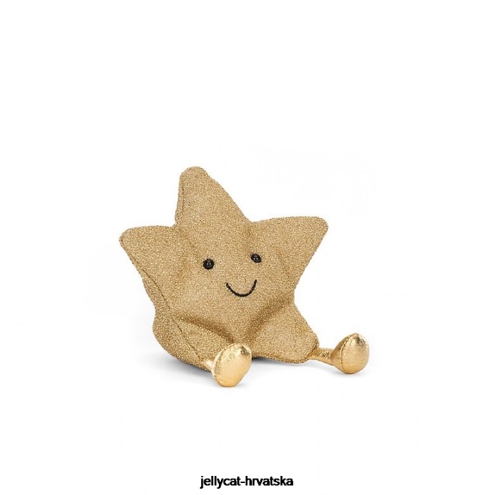 Jellycat zabavna zvijezda žuta 64 igračka