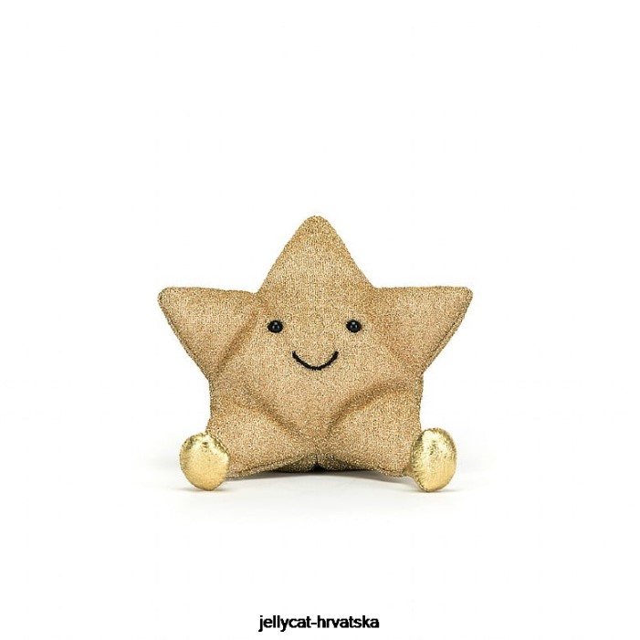 Jellycat zabavna zvijezda žuta 64 igračka