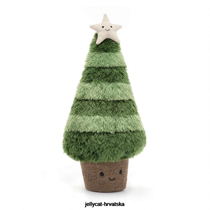 Jellycat zabavno nordijska smreka božićno drvce zelena 1 igračka