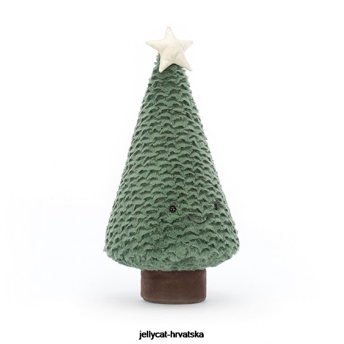 Jellycat zabavno plava smreka božićno drvce blijedozeleno 248 igračka