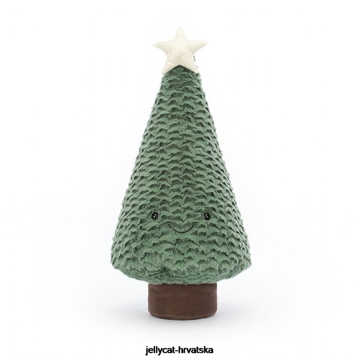 Jellycat zabavno plava smreka božićno drvce blijedozeleno 248 igračka