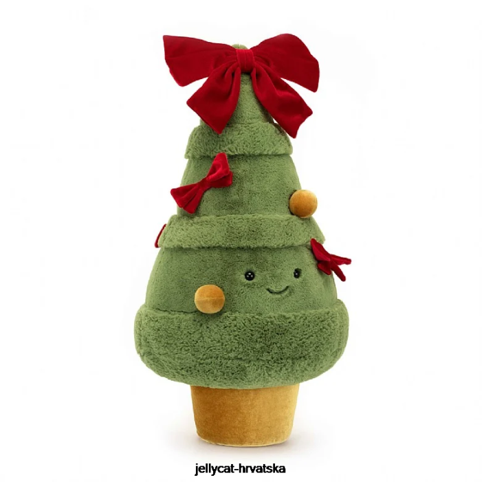 Jellycat zabavno ukrašeno božićno drvce u više boja 588 igračka