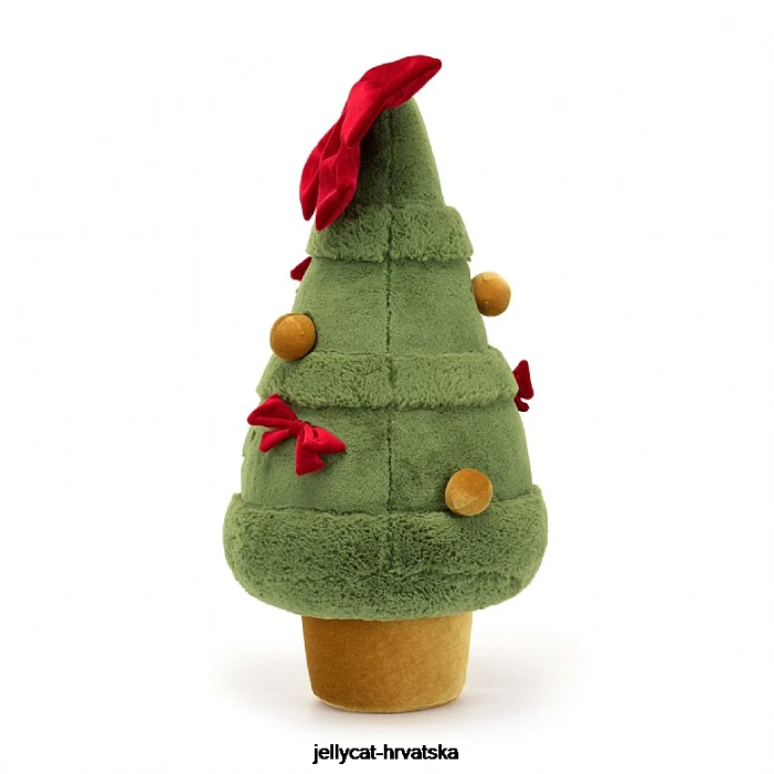 Jellycat zabavno ukrašeno božićno drvce u više boja 588 igračka