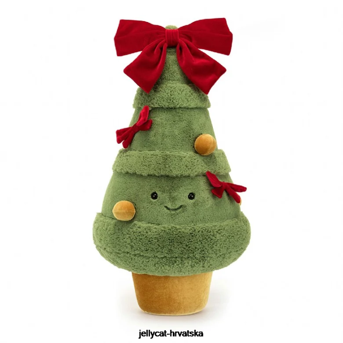 Jellycat zabavno ukrašeno božićno drvce u više boja 588 igračka