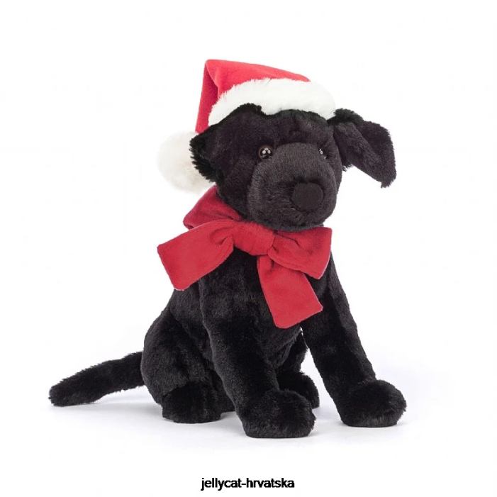Jellycat zimska toplija pippa labrador crna 151 igračka