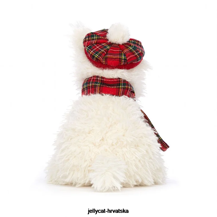 Jellycat zimski topliji munro scottie dog krema 52 igračka