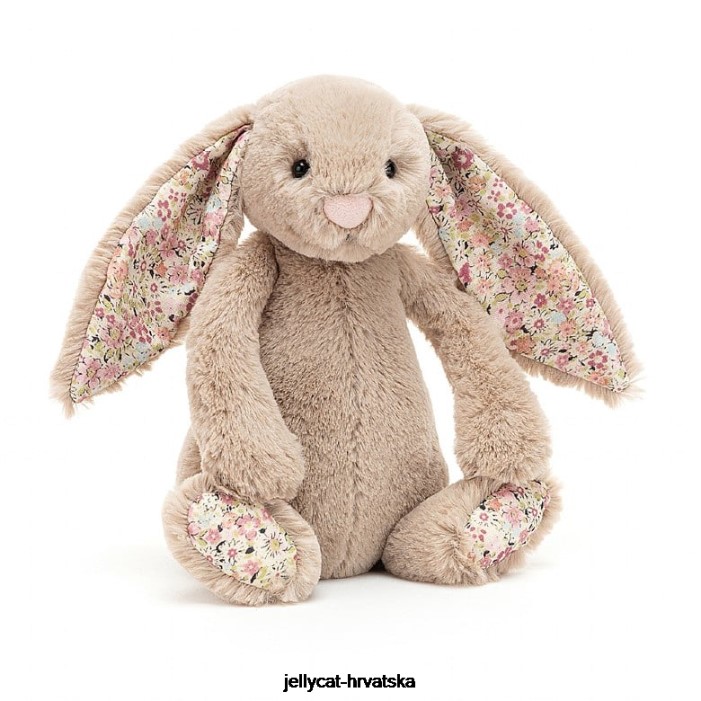 Jellycat blossom bea bunny bež 152 igračka