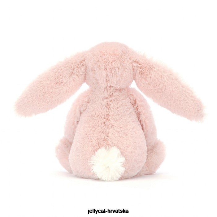 Jellycat cvjetno srce tulipan zeko ružičasto 348 igračka
