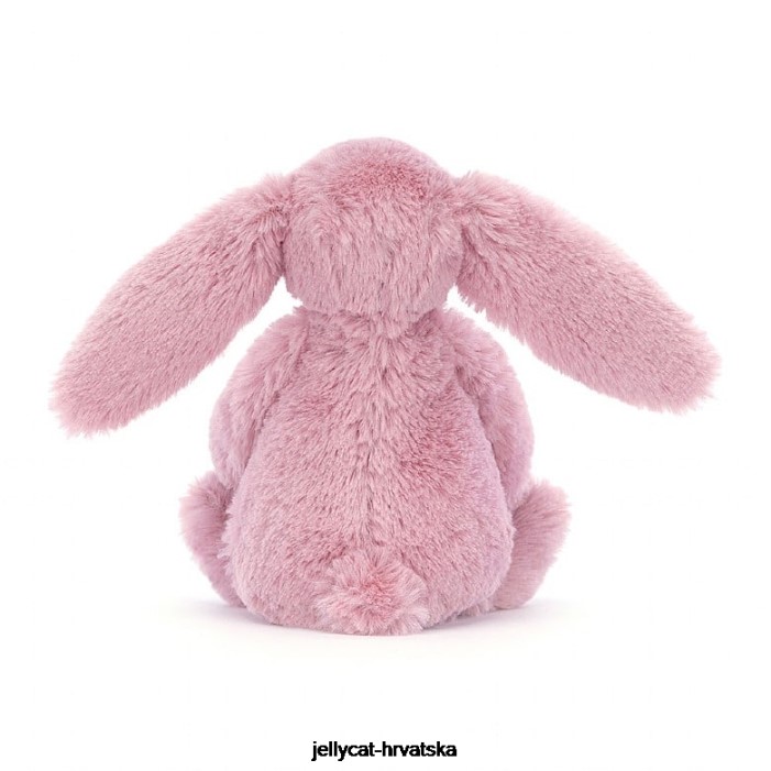 Jellycat cvjetno srce tulipan zeko ružičasto 348 igračka