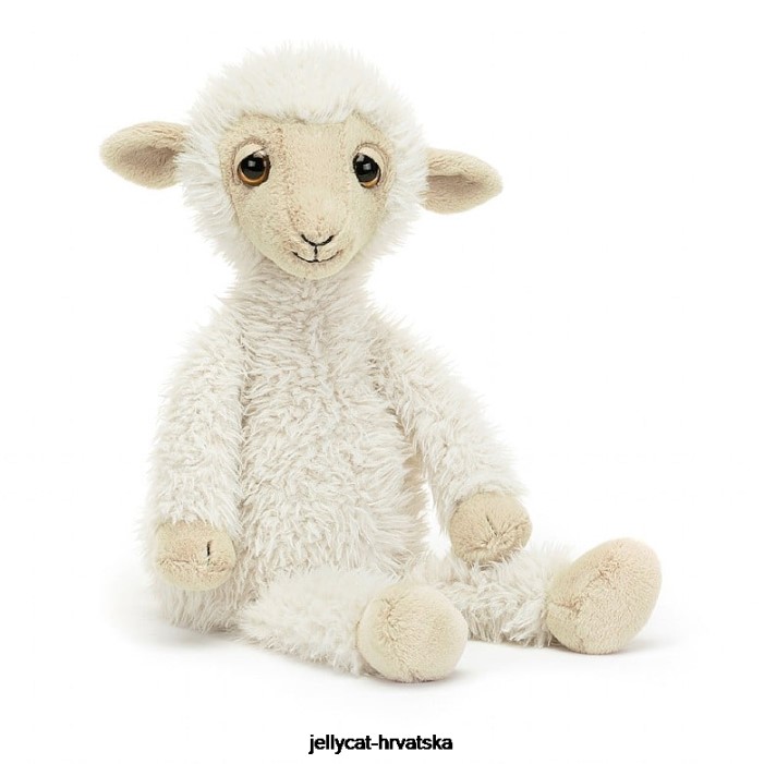 Jellycat blowzy belle ovčja krema 448 igračka