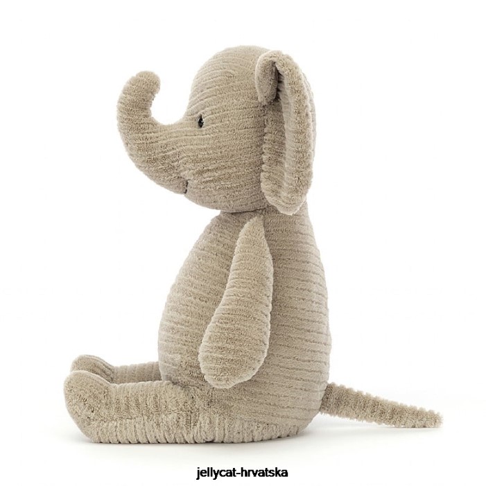 Jellycat quaxy slon siva 427 igračka