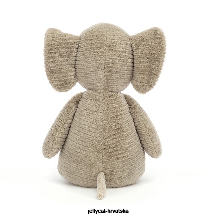 Jellycat quaxy slon siva 427 igračka