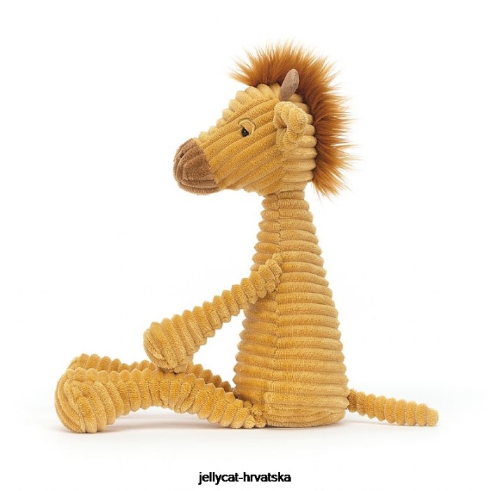Jellycat rebrasta žirafa žuta 369 igračka