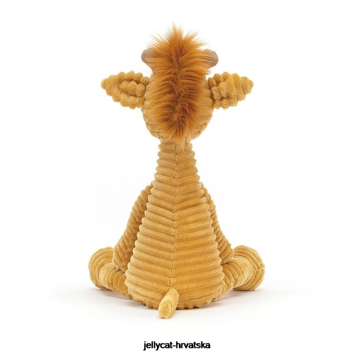 Jellycat rebrasta žirafa žuta 369 igračka