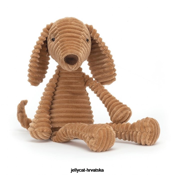 Jellycat ribble dog tan 387 igračka