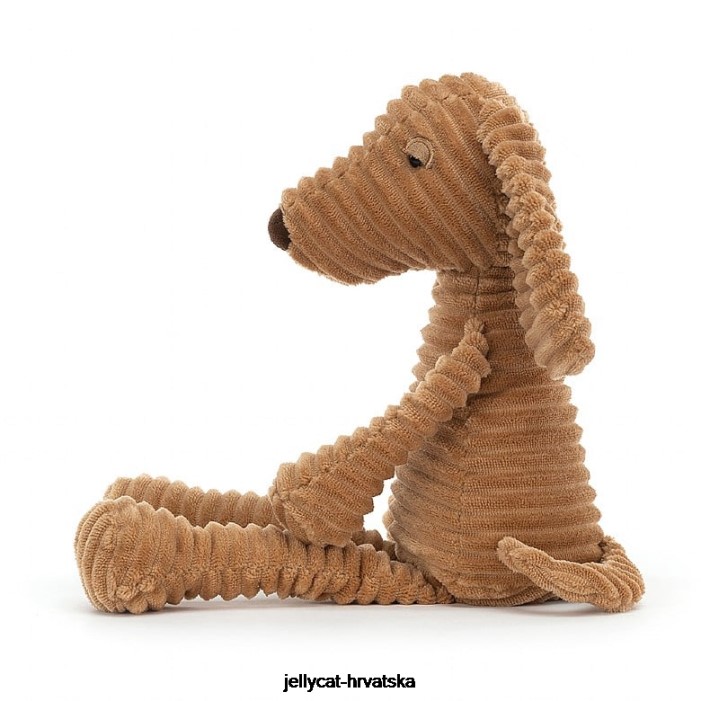Jellycat ribble dog tan 387 igračka