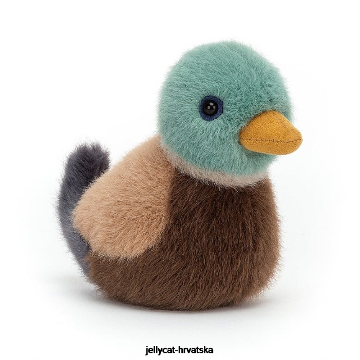 Jellycat birdling divlja patka multi-colour 45 igračka