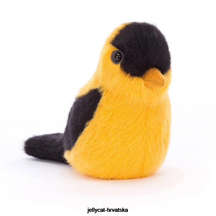 Jellycat birdling češljugar žuti 68 igračka