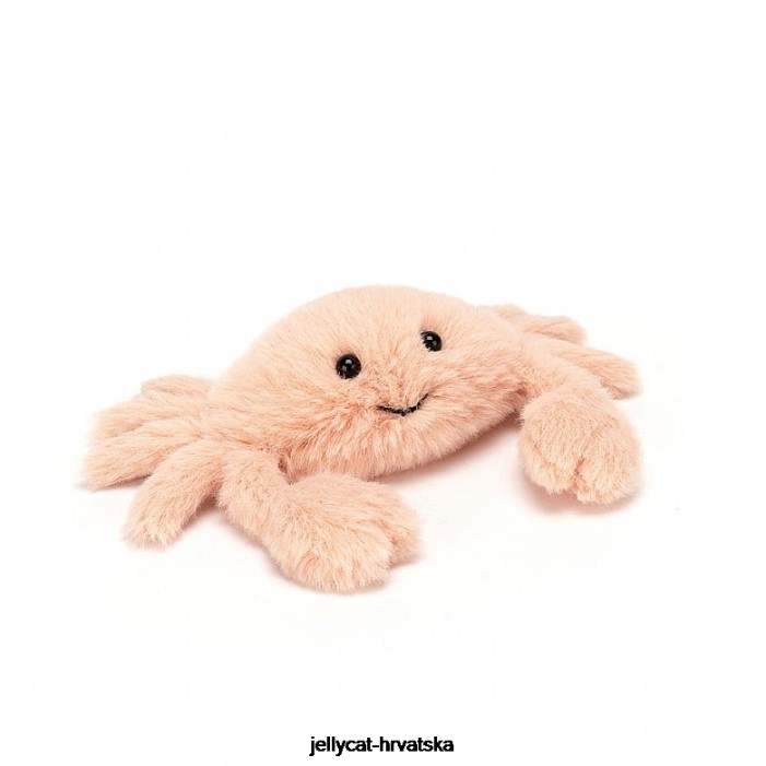 Jellycat fluffy crab narančasta 677 igračka