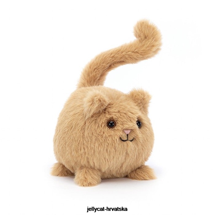 Jellycat kitten caboodle ginger orange 418 igračka