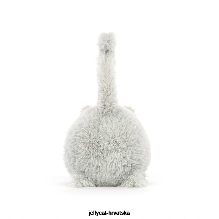 Jellycat mačić caboodle siv 634 igračka